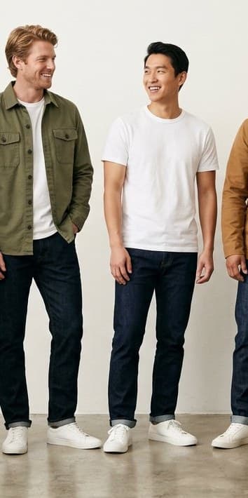 Navy Pique Polo