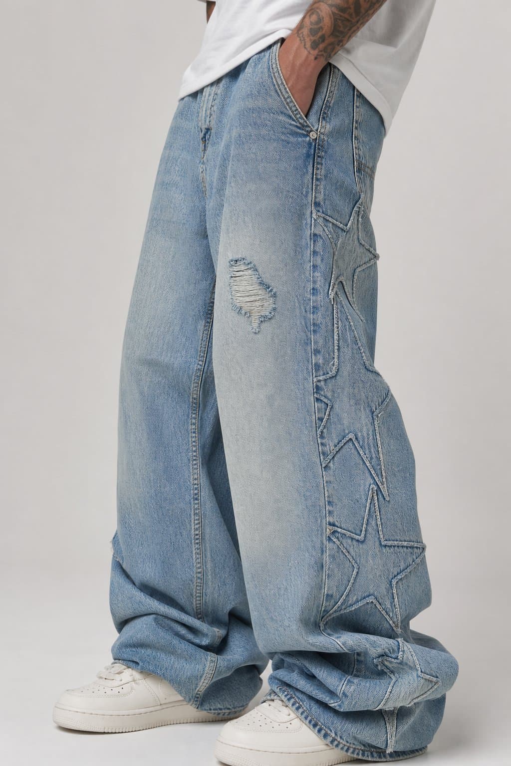 Washed Star Ultra Baggy Jeans — view 3