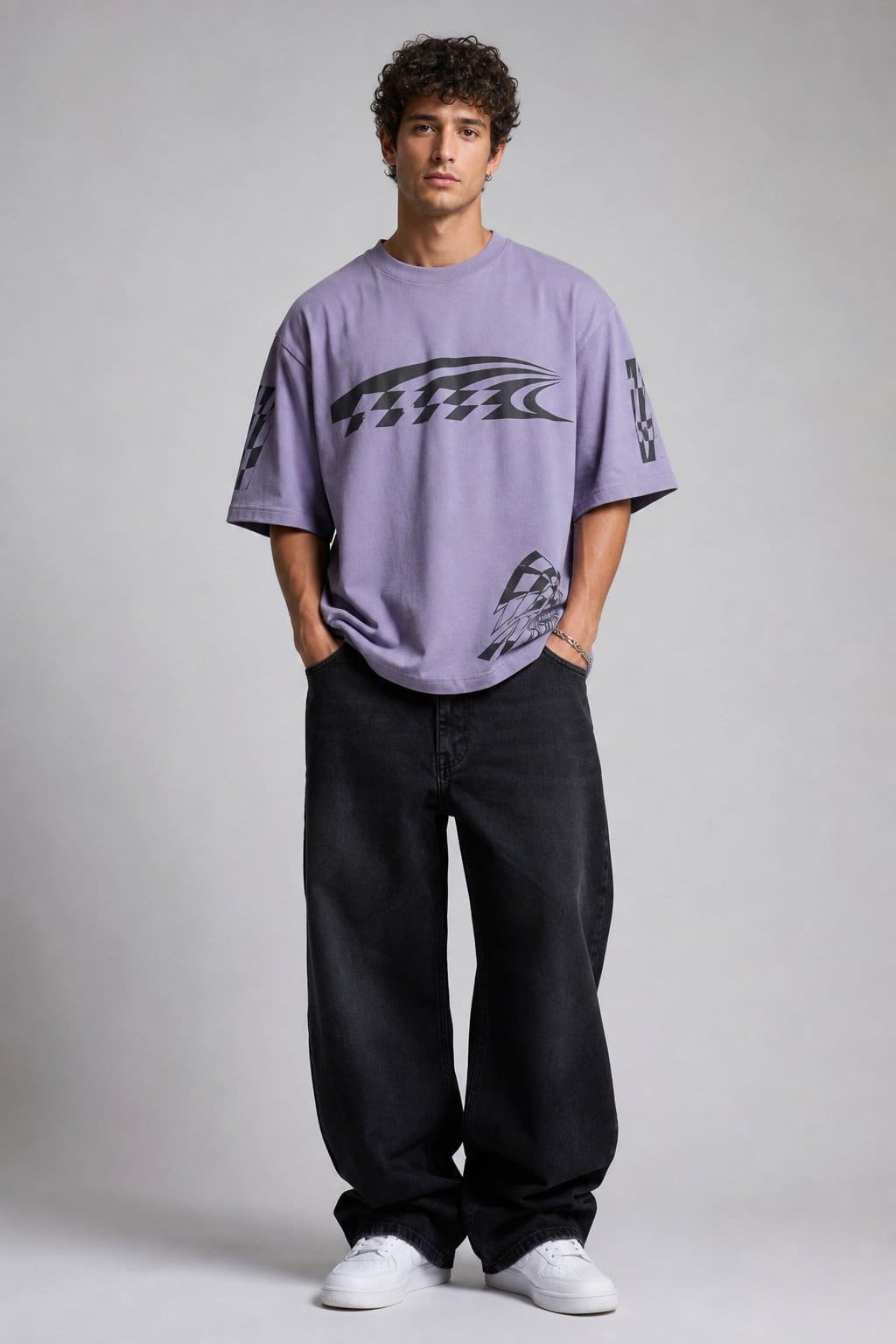 Women's Lavender Graphic Tee