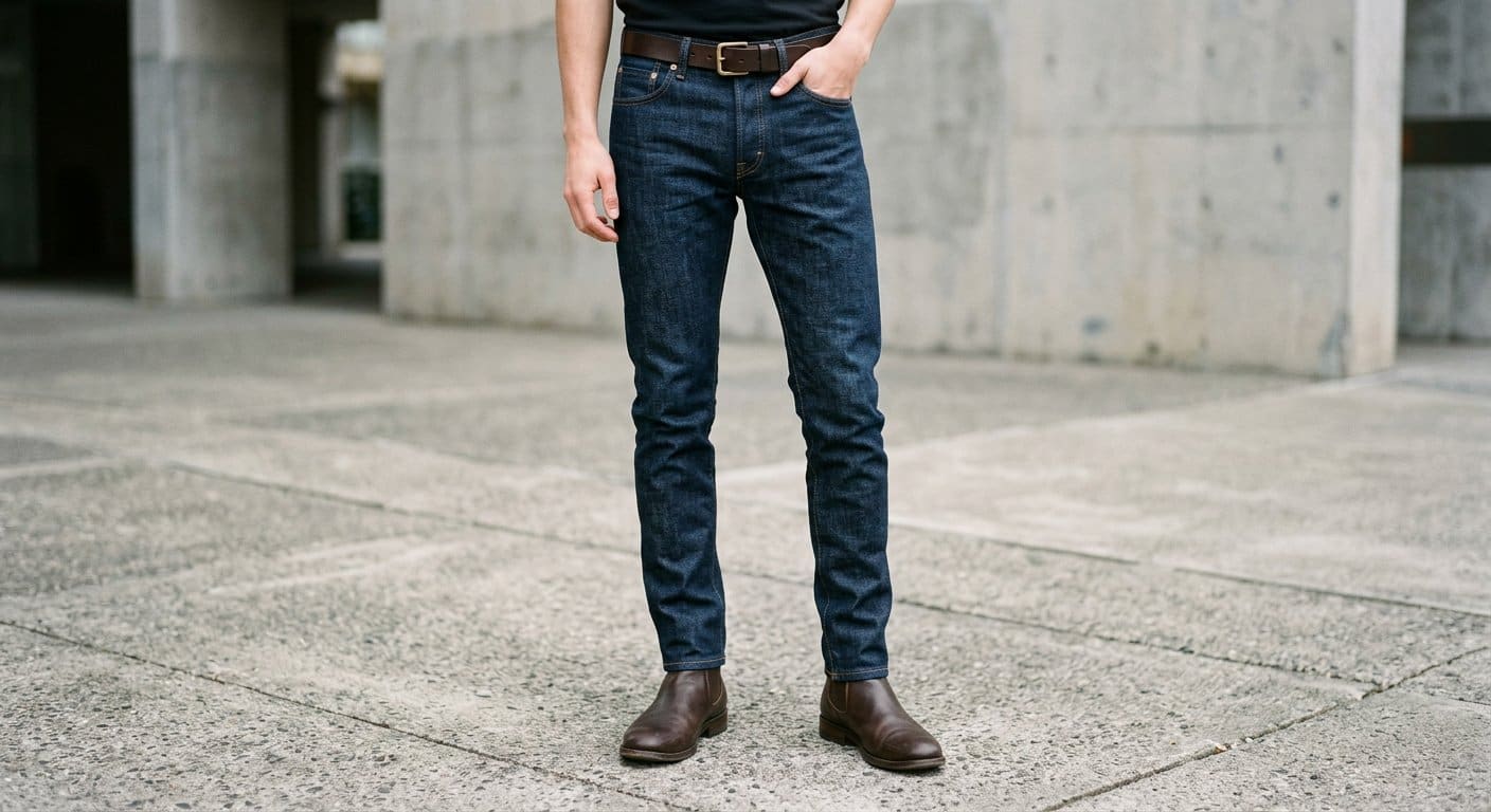 Indigo Slim Jeans
