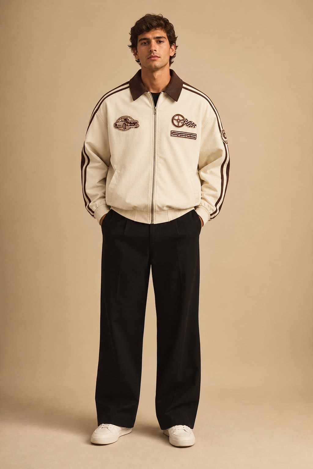 Ivory Track Blazer